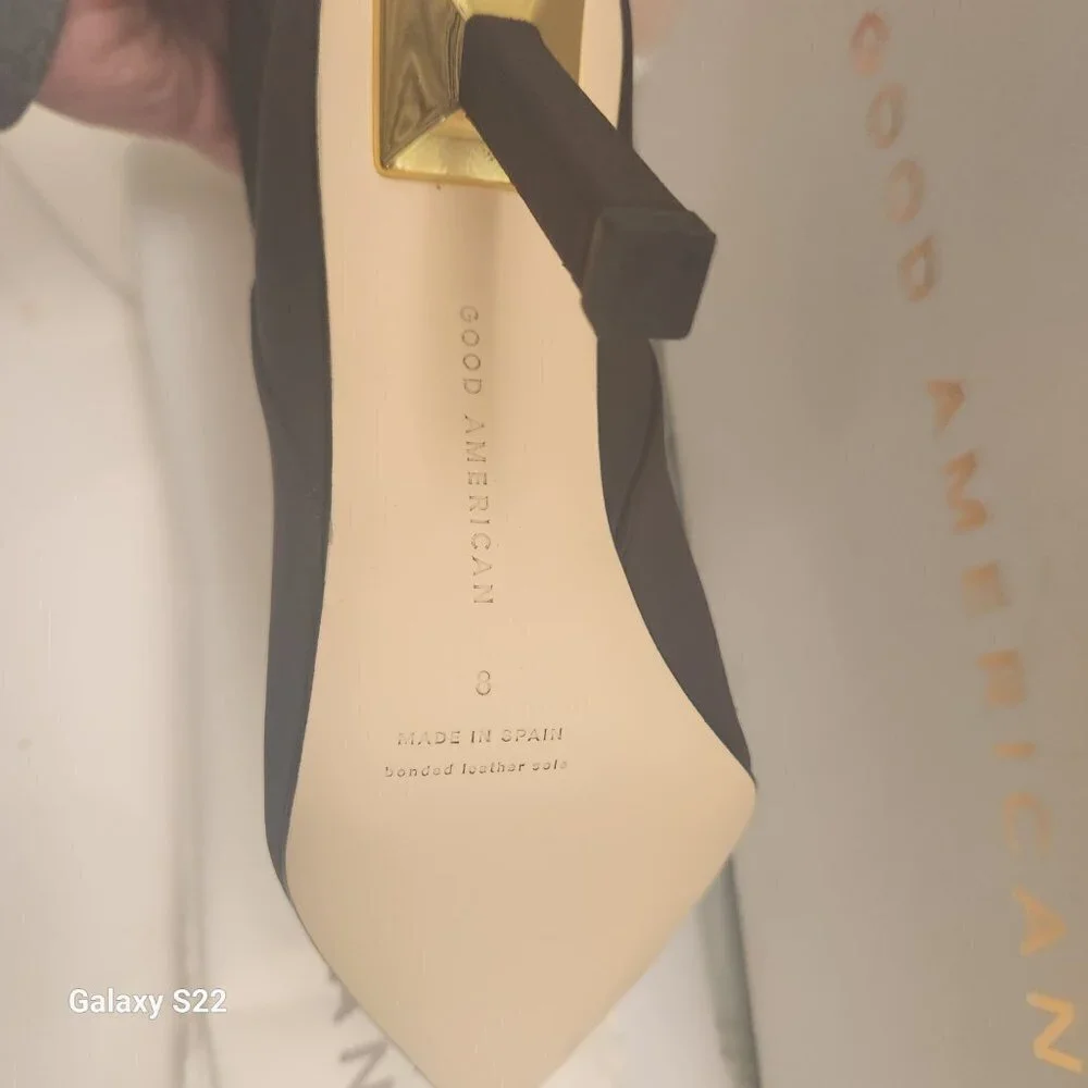 NIB Good American - High Kickstand Boots - Neoprene Chocolate. NIB. Various - Picture 8 of 10